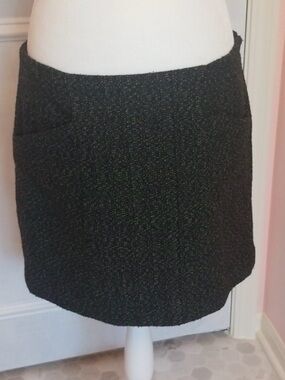 The Limited Dark Green Tweed Mini